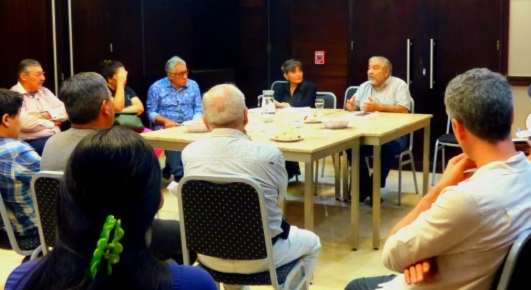 Reunión con integrantes del multiespacio Arte