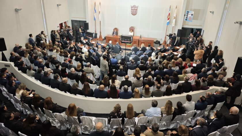 La intendente Fuentes dijo que gobernó en una Argentina atravesada por la incertidumbre económica