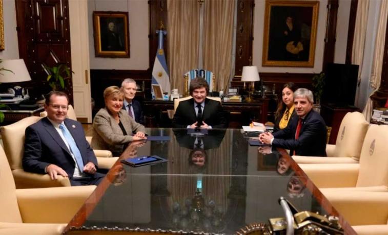 Milei se reunió con Georgieva, quien pidió «mantener las reformas» para «impulsar el crecimiento»